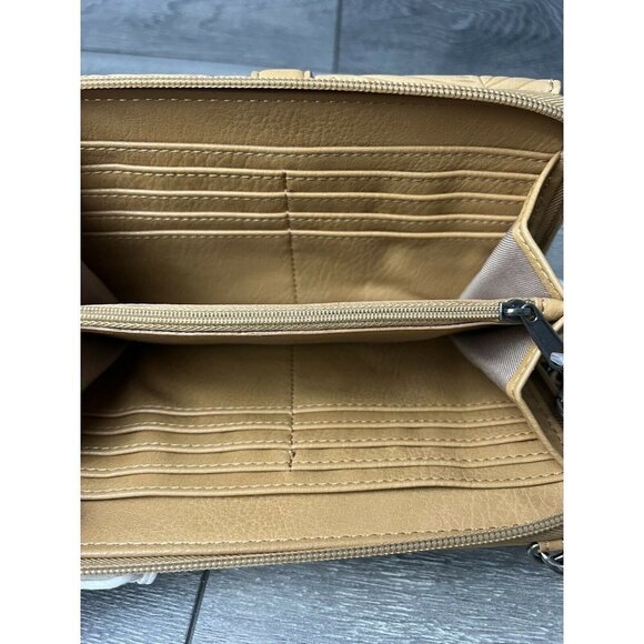 The Sak Sequoia Smartphone Flap Crossbody bag Women Beige - Picture 9 of 11